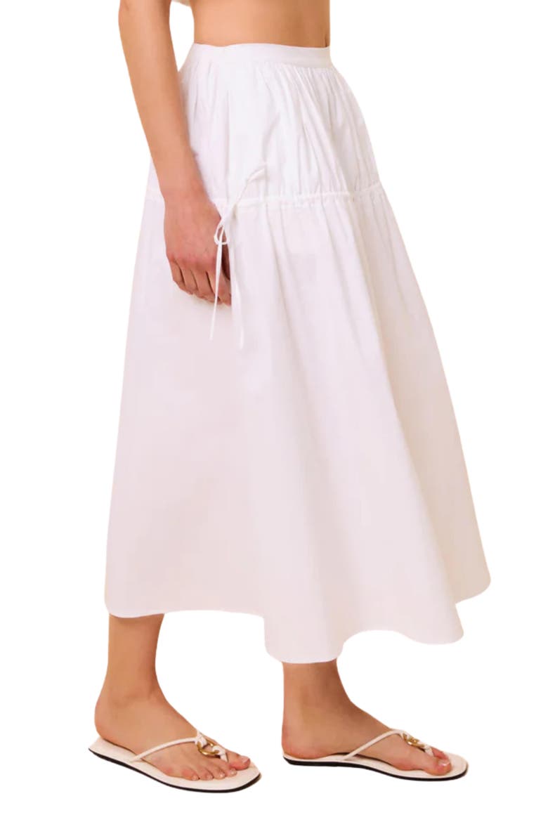 The Ivy Maxi Skirt, Alternate, color, OPTIC WHITE