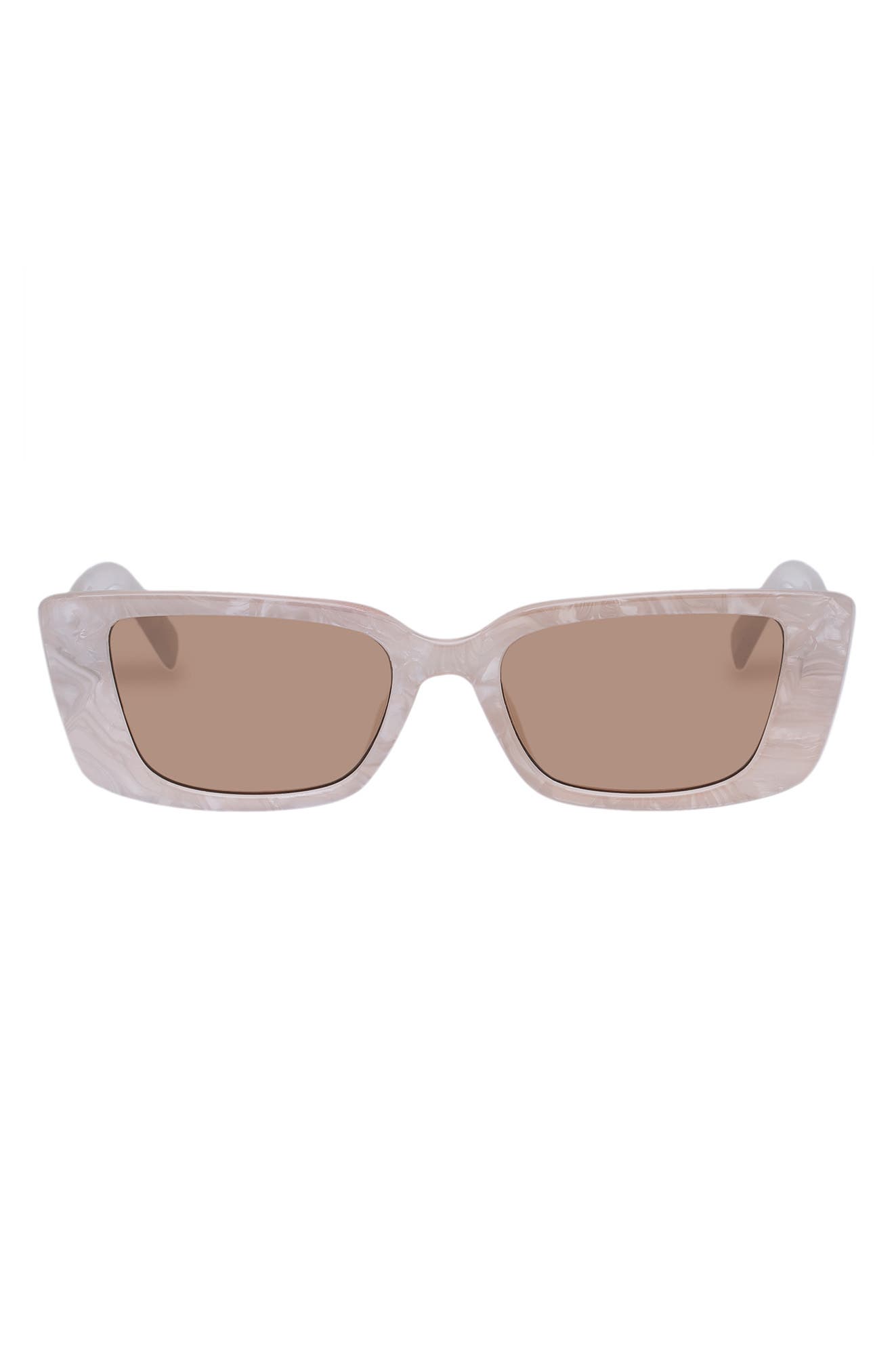 Aire Novae 51mm Cat Eye Sunglasses In Linen Marble