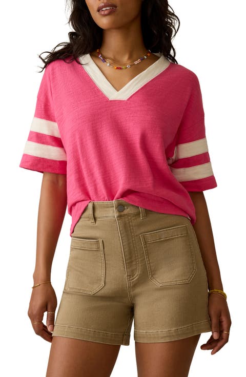 Women's Pink Striped Tops | Nordstrom