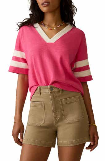 Varsity Stripe Organic Cotton T-Shirt