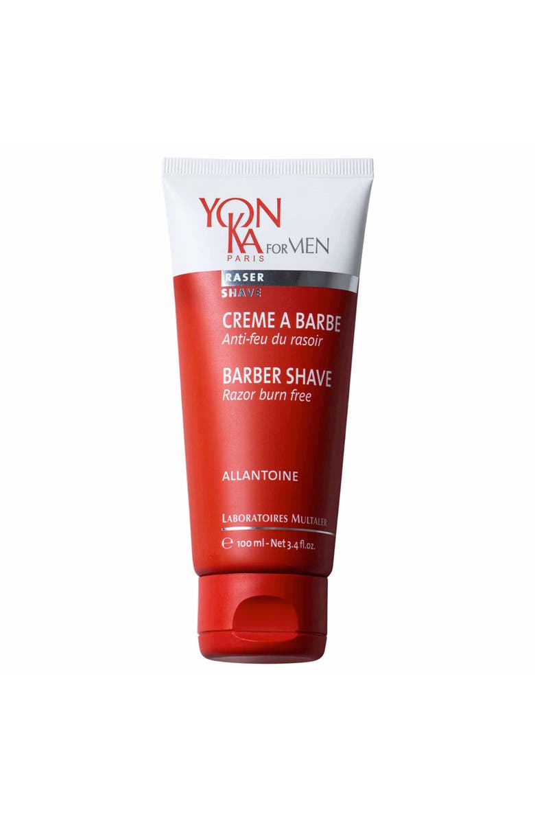 Yon-Ka Paris Men's Barber Shave Cream 3.4oz, Main, color, NO COLOR