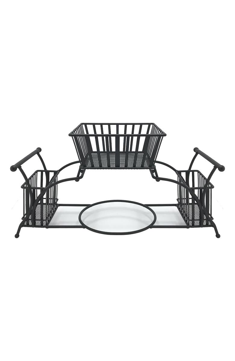 SORBUS Utensil Buffet Caddy, Main, color, Black1