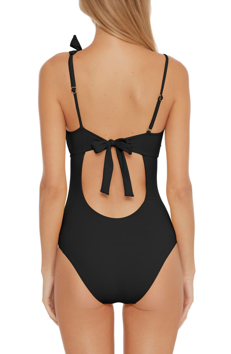 Becca Color Code Asymmetrical One-Piece Swimsuit, Alternate, color, 
