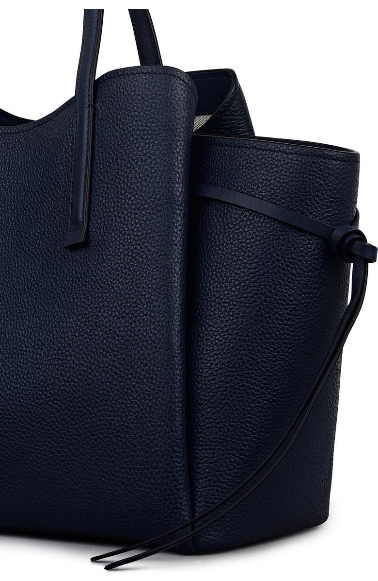 Radley Blake Gardens Large Leather Satchel, Alternate, color, Ink