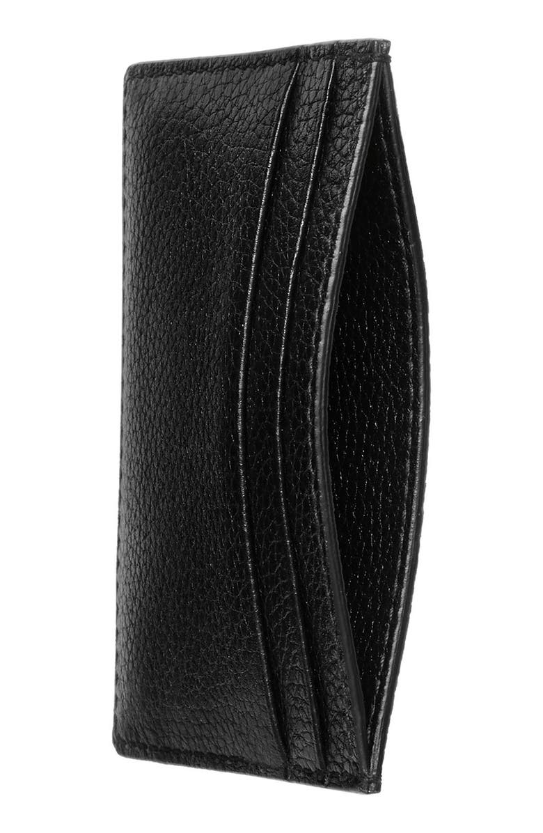 Gucci 463 Leather Card Case, Alternate, color, 