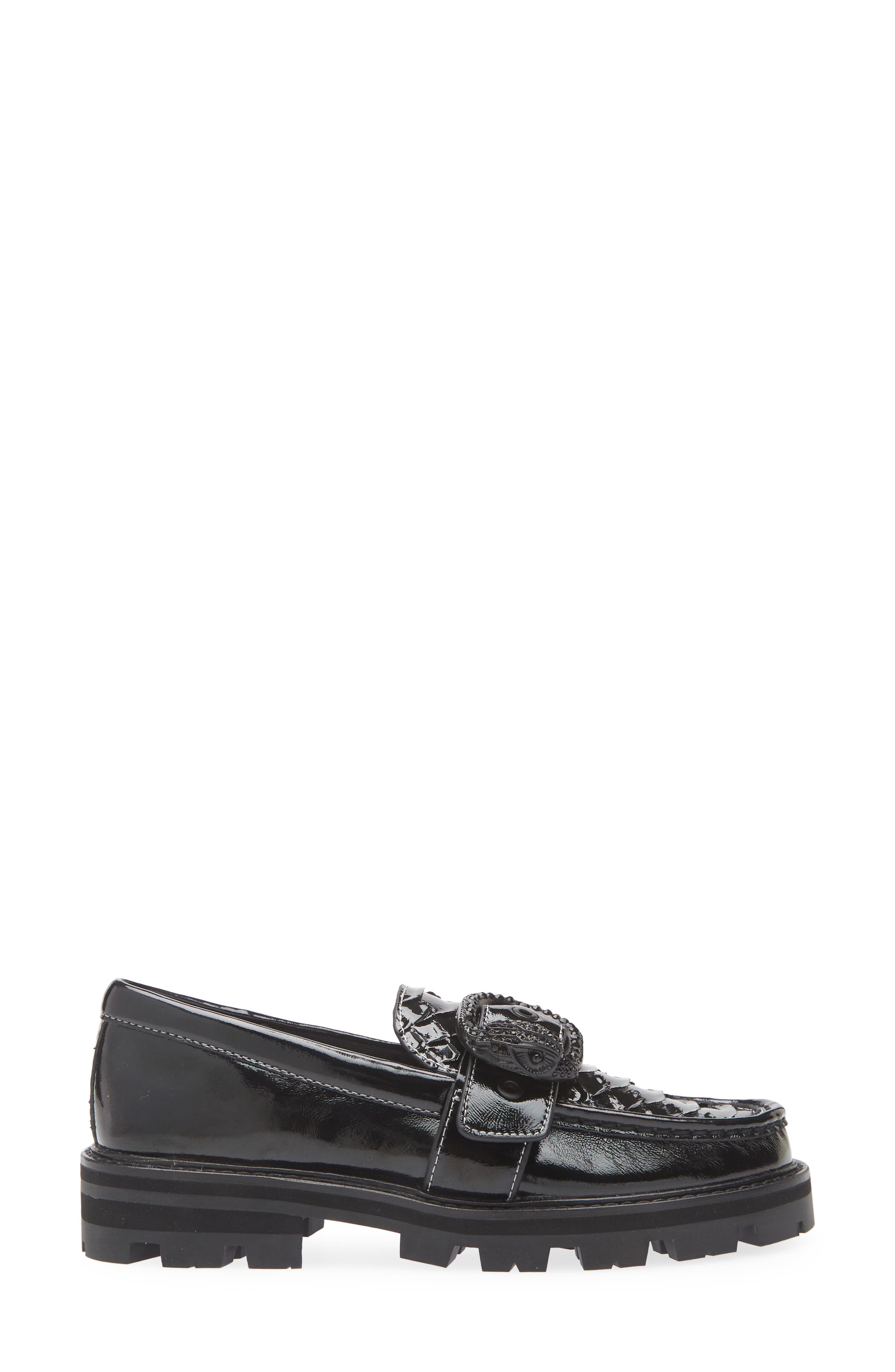 Kurt Geiger London Mayair Loafer, Alternate, color, Black/Black