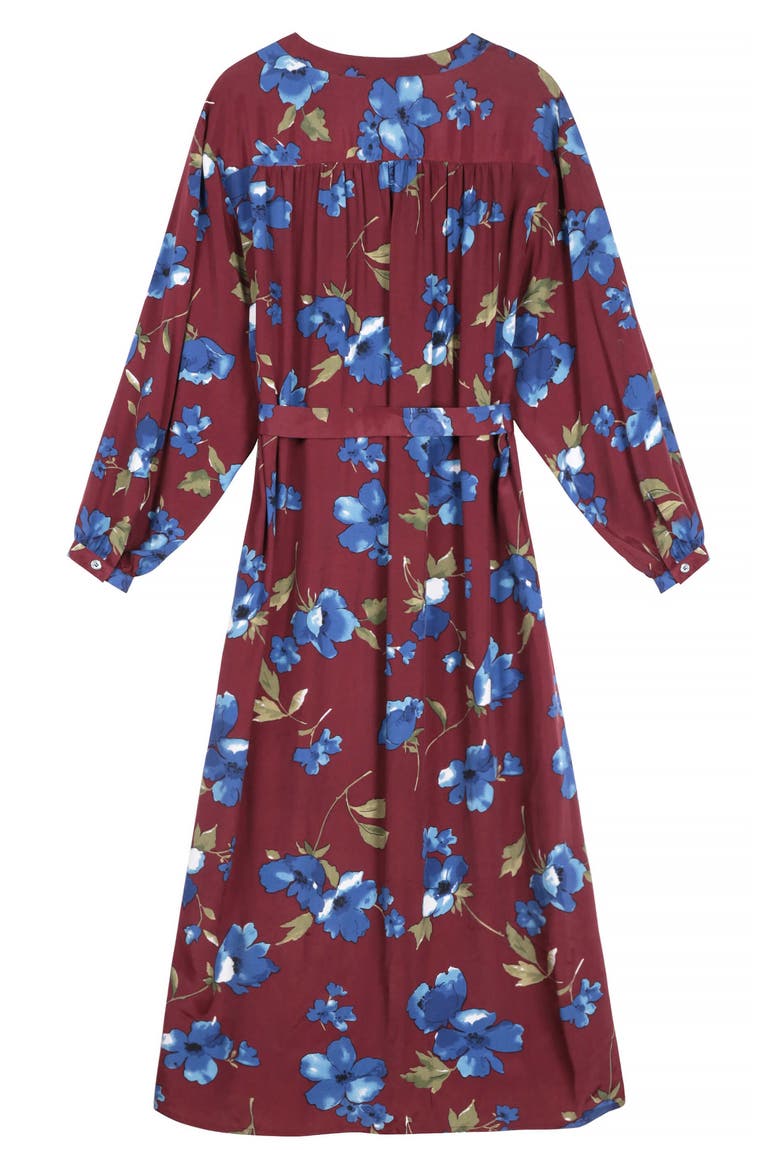 Abigaelle Woven Dress, Alternate, color, PURPLE
