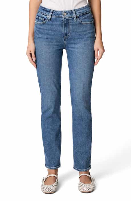 Cindy Ankle Slim Straight Leg Jeans
