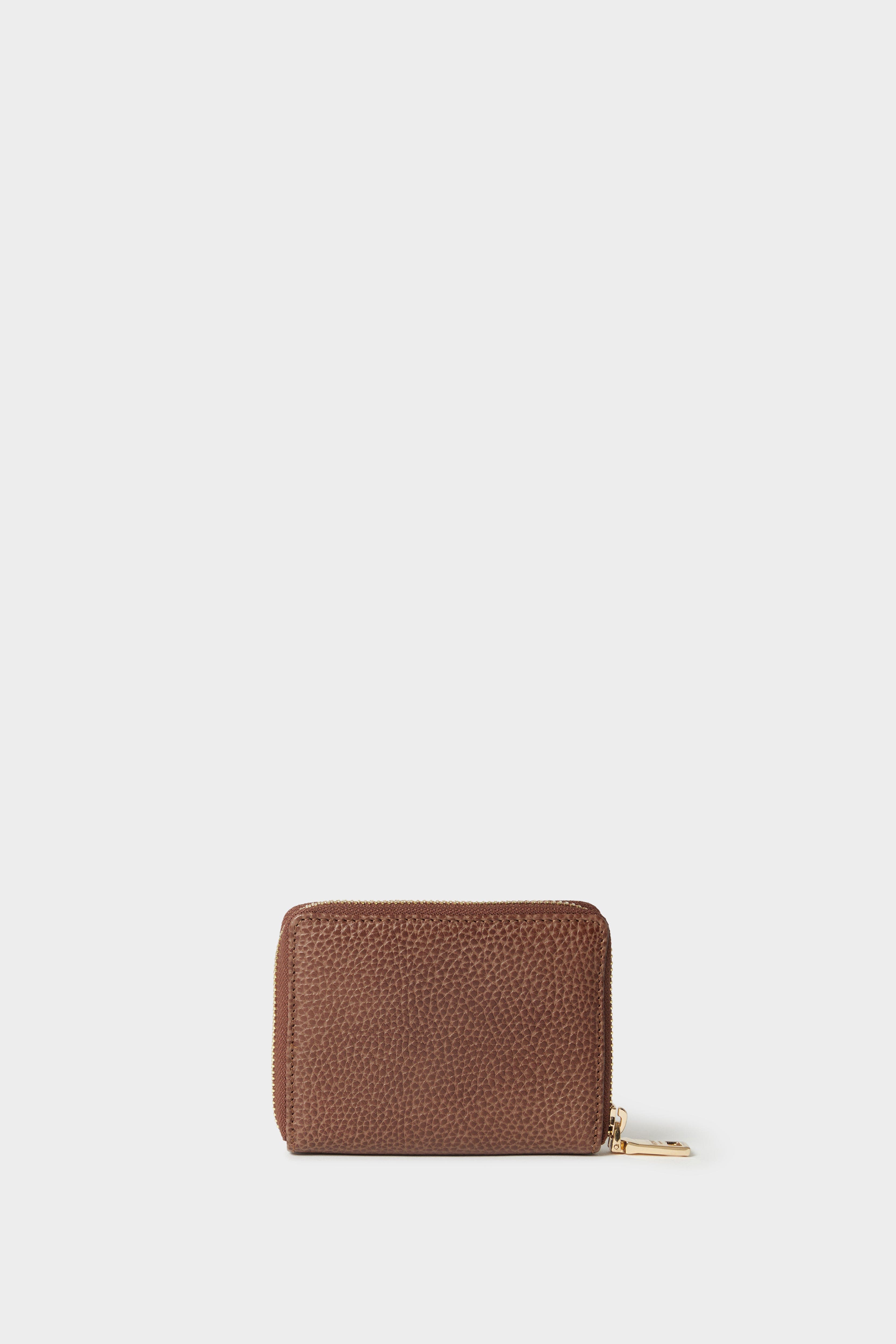 The Core Small Leather Zip Around Wallet, Alternate, color, Tan