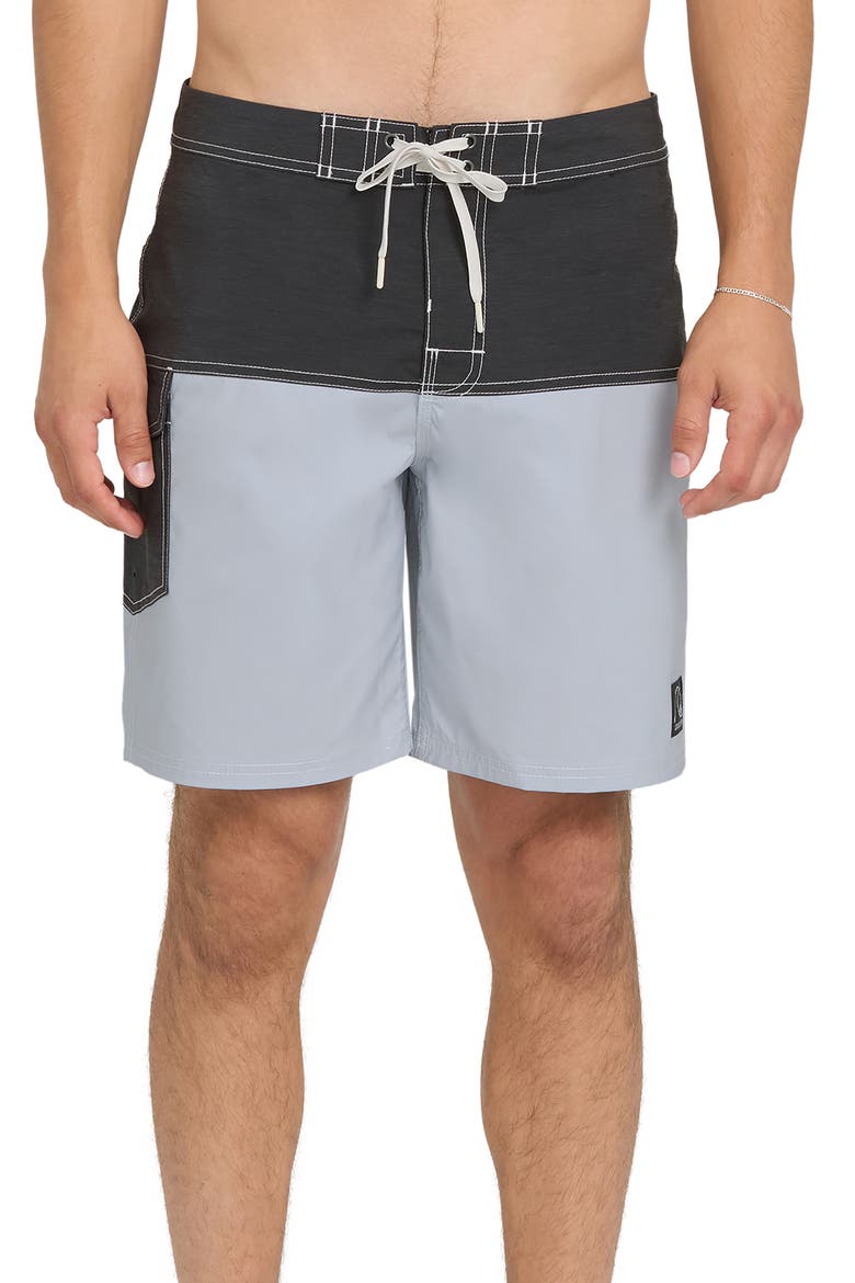 Original Blocked 19" Board Shorts, Main, color, MICRO CHIP