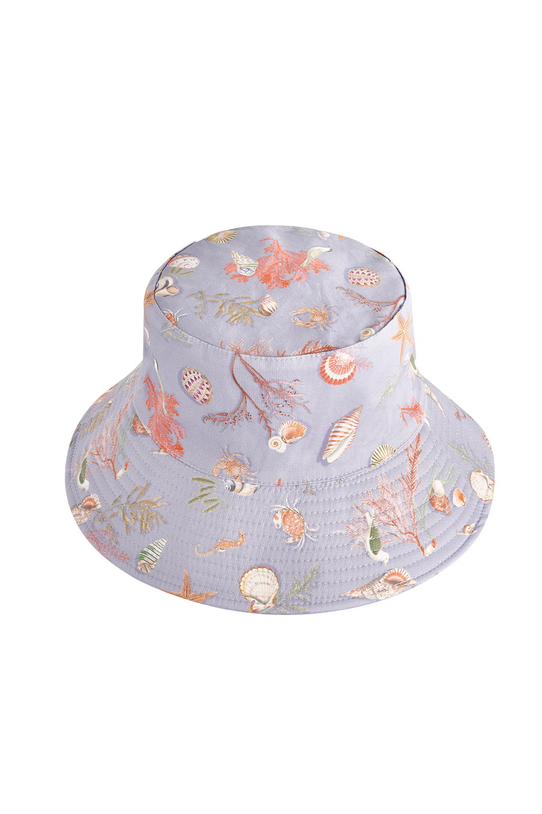 Whispering Sands Bucket Hat, Alternate, color, Lilac