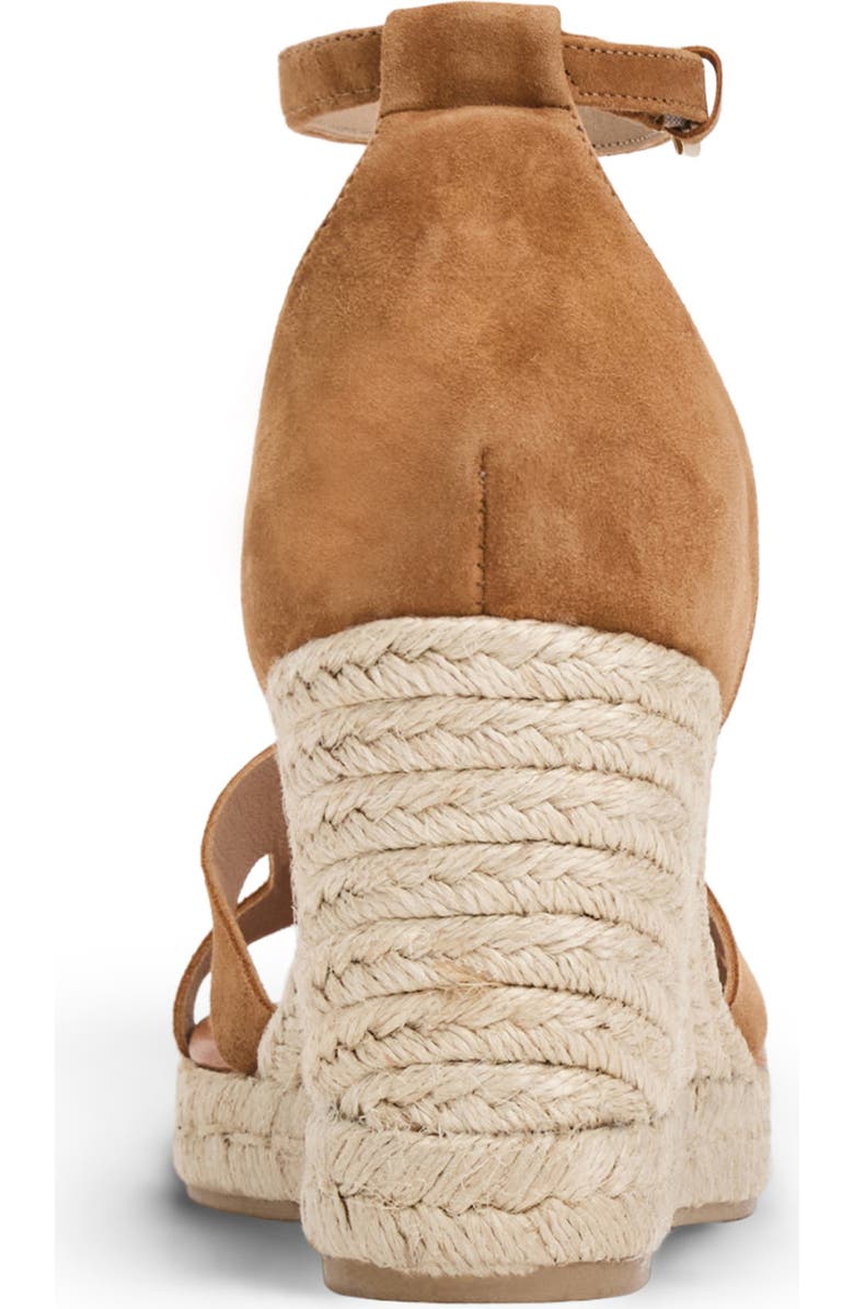 Bruno Magli Dina Ankle Strap Wedge Sandal, Alternate, color,