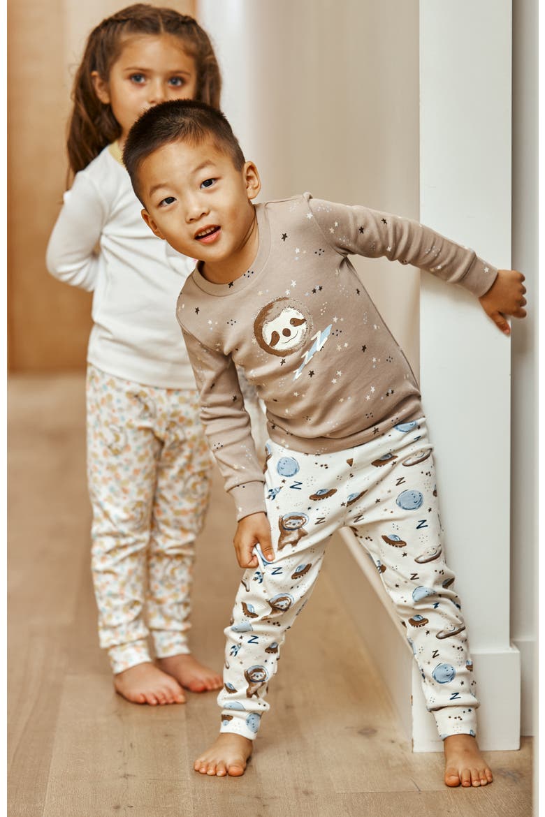 Sloth PJ Set, Alternate, color, Sloth