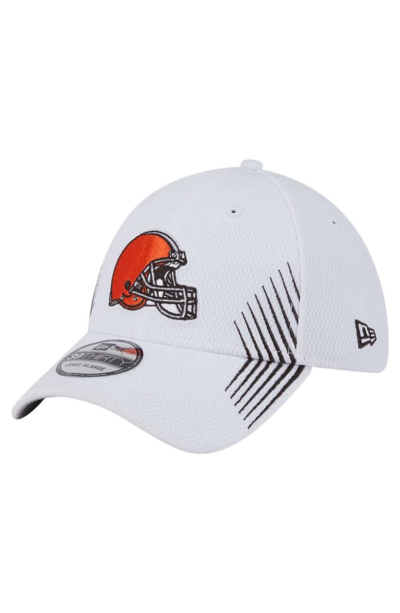 New Era Men's New Era White Cleveland Browns Active 39THIRTY Flex Hat, Alternate, color, 