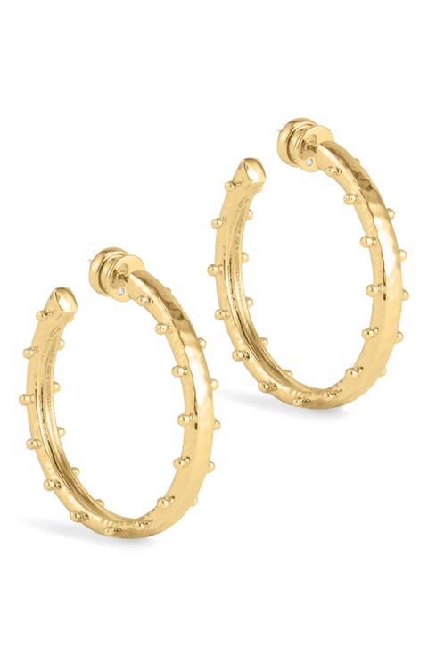Medium Milos Hoop Earrings