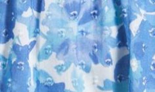 Chelsea28 Flutter Sleeve Tiered Cotton Midi Sundress