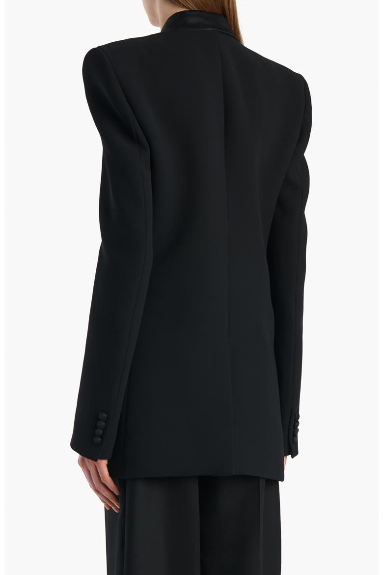 Armair Double Face Crepe Jacket, Alternate, color, BLACK