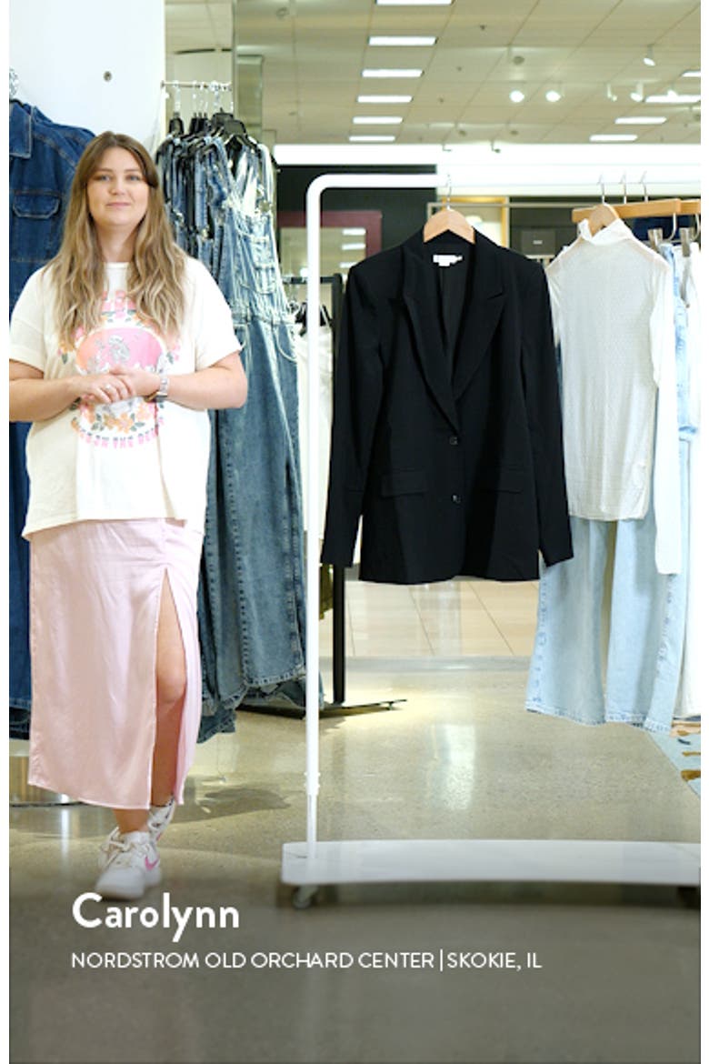 Oversize Suiting Blazer video