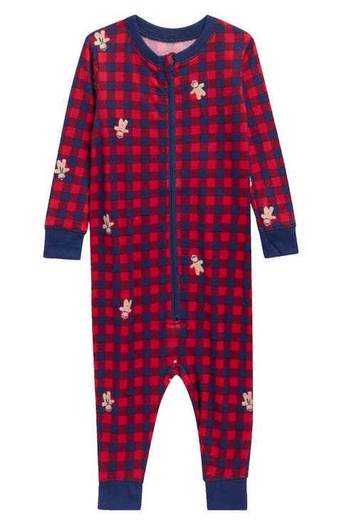 Kids' Matching Family Fitted One-Piece Pajamas