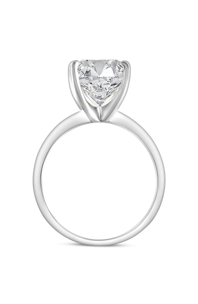 Bliss Diamond 4.39CT Cushion Diamond GIA Certified Solitaire Engagement Ring 14k Gold, Alternate, color, 14K White Gold