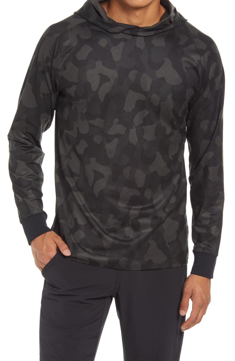 Zella Live In Print Pullover Hoodie, Main, color, 