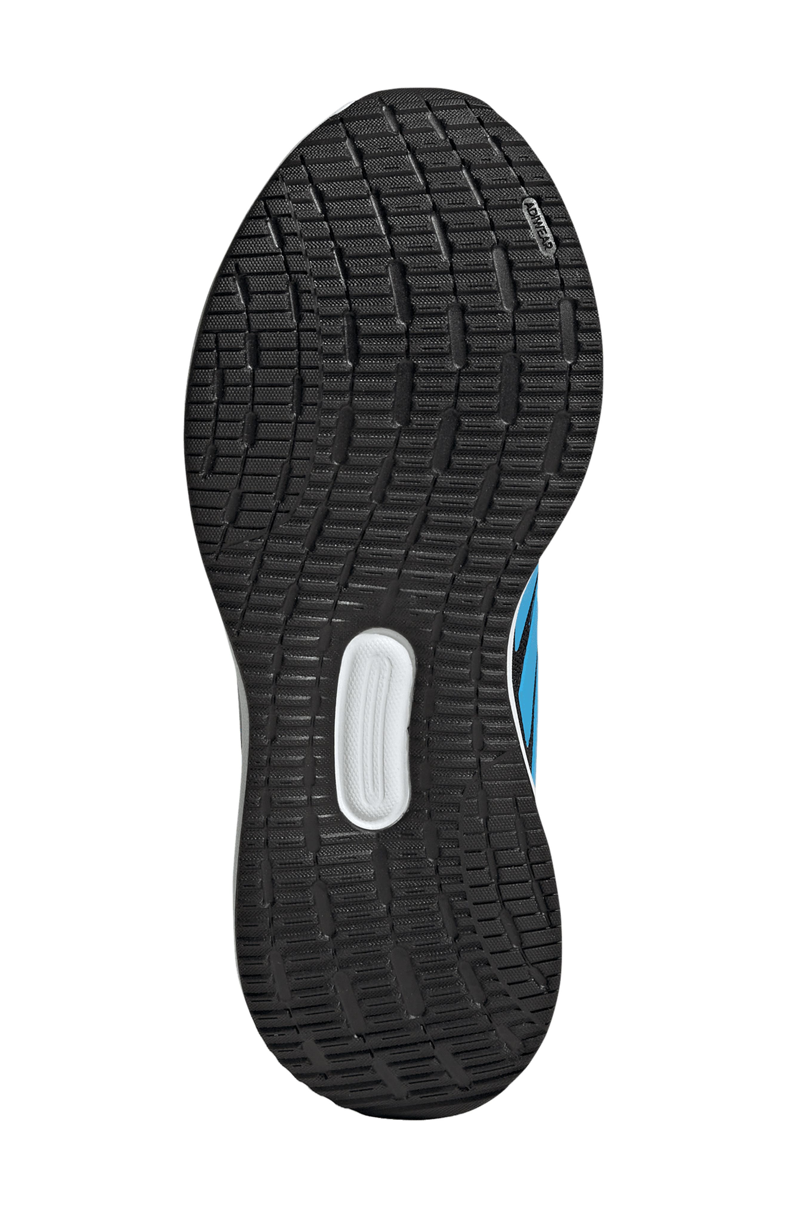 adidas Kids' Run Falcon 5 Running Shoe, Alternate, color, Black/ Aquamarine/ Ray Blue