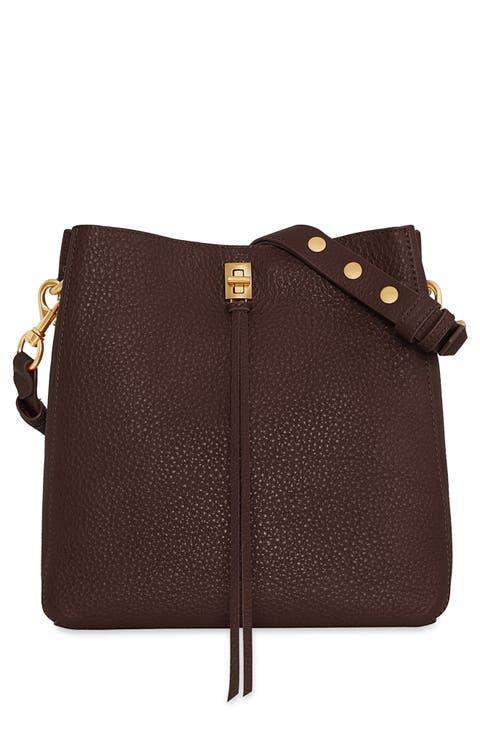 Darren Pebbled Leather Shoulder Bag