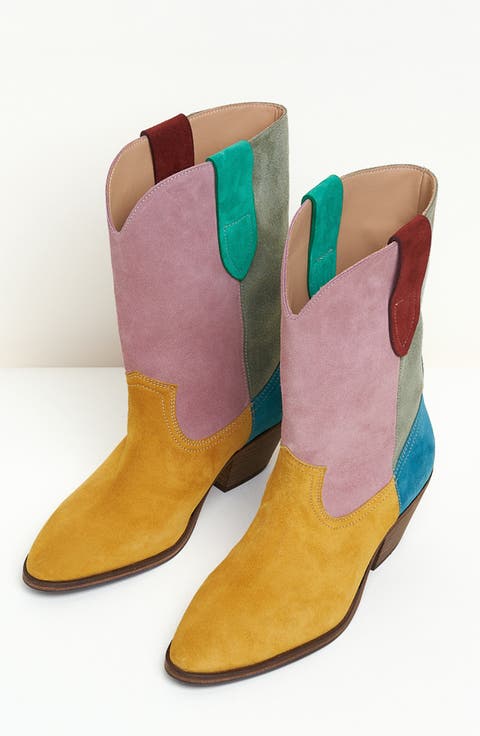 ミドルブーツ NEOUS Women Boots 00310NS22 ALABASTER YELLOW Women's Yellow Boots | Nordstrom