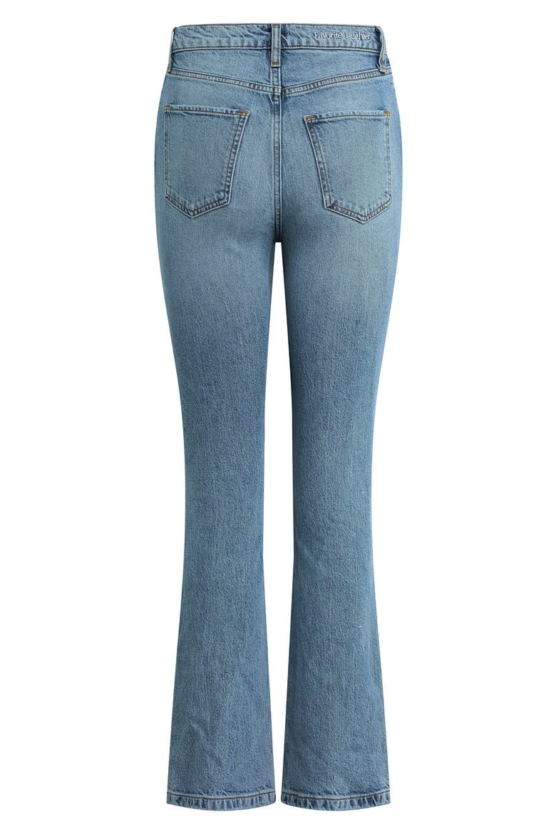 The Valentina High Waist Bootcut Jeans, Alternate, color, GENEVA