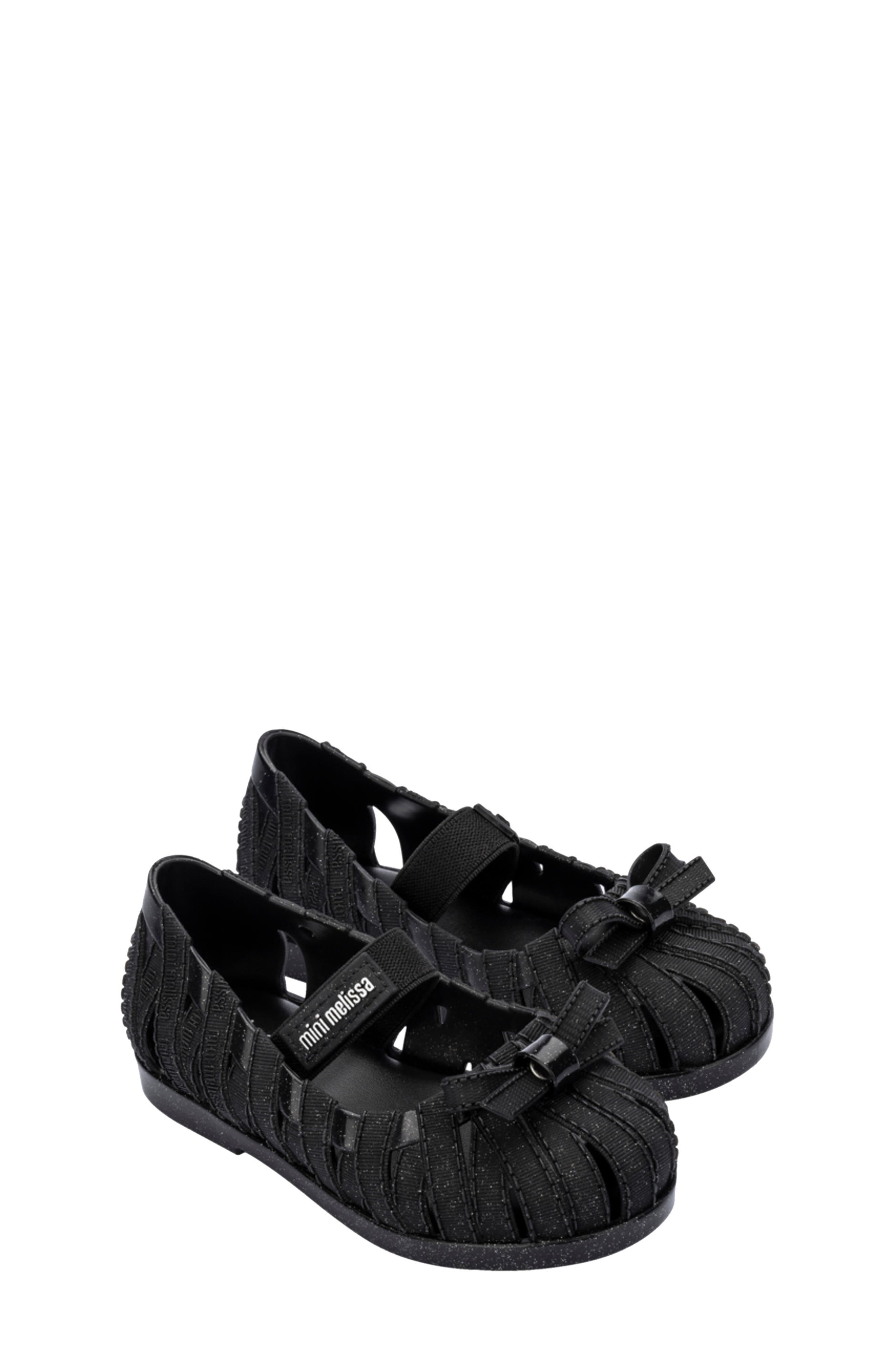 Mini Melissa M Lover Ballerina Flat, Main, color, 