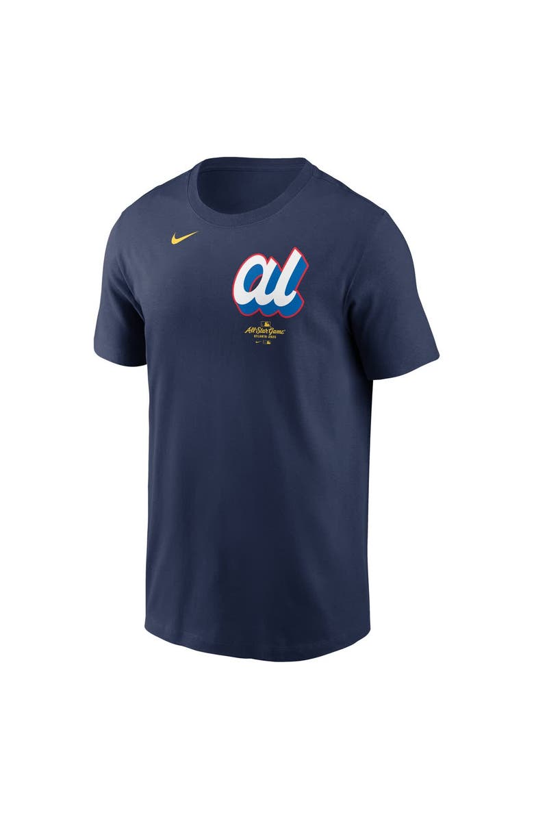 Nike Men's Nike José Ramírez Navy American League 2025 All-Star Edition Name & Number T-Shirt, Alternate, color, 