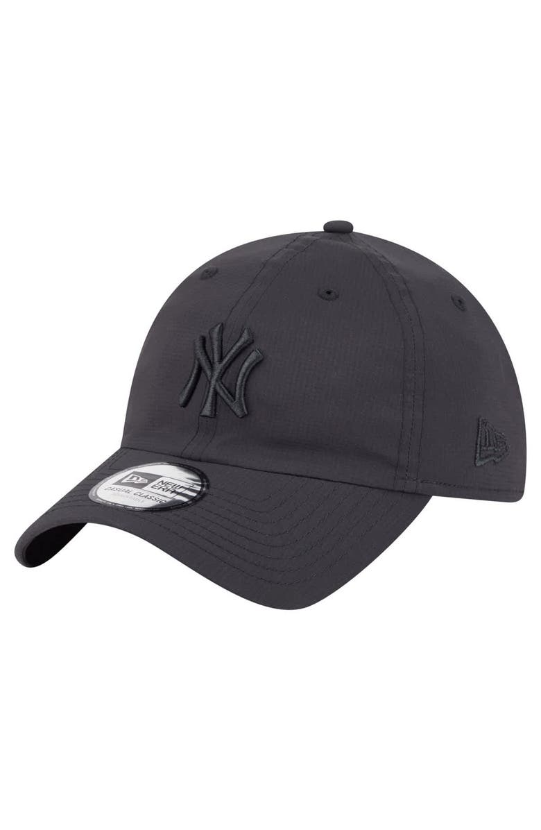 New Era Men's New Era Black New York Yankees Ripstop Casual Classic Adjustable Hat, Main, color, 