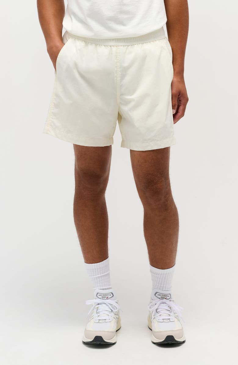 New Balance Made in USA Water Resistant Woven Nylon Shorts, Main, color, Sea Salt