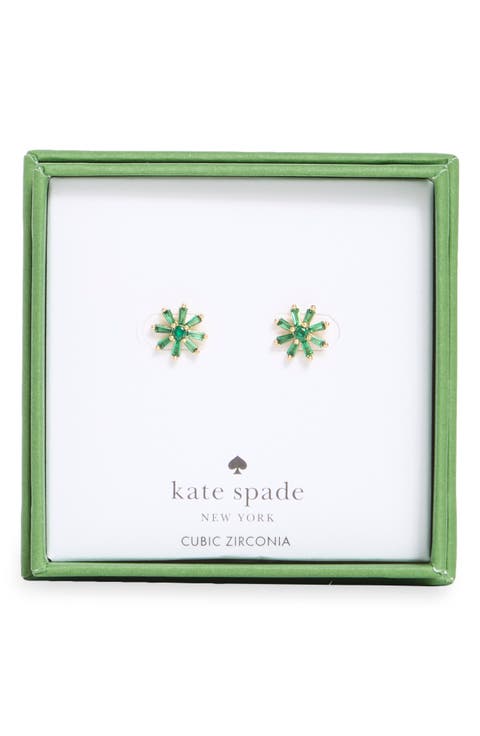 mini flower stud earrings