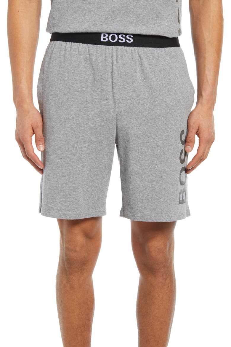 Men's Identity Pajama Shorts, Main, color, MEDIUM GREY