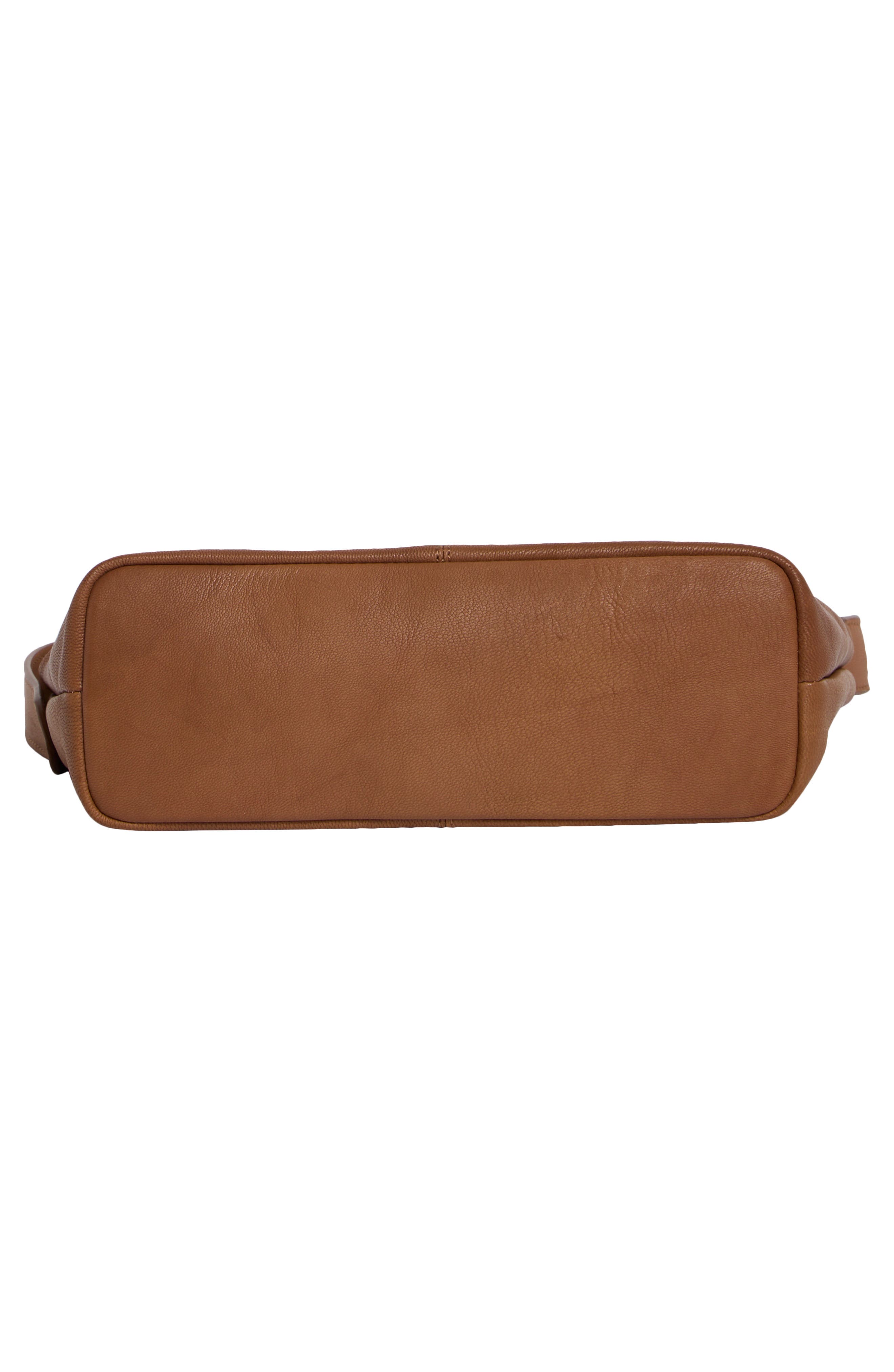 Jann Studded Leather Crossbody Bag, Alternate, color, HONEY TAN GOAT PICKLE LE