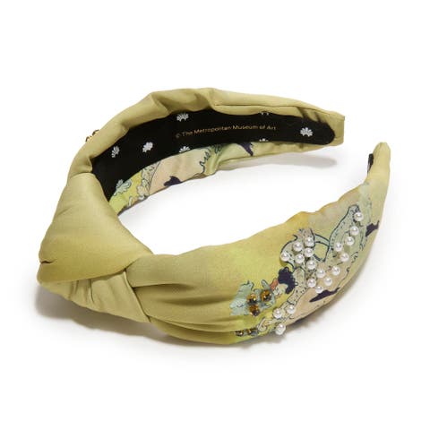 The Met Knotted Toulouse Embellished Headband