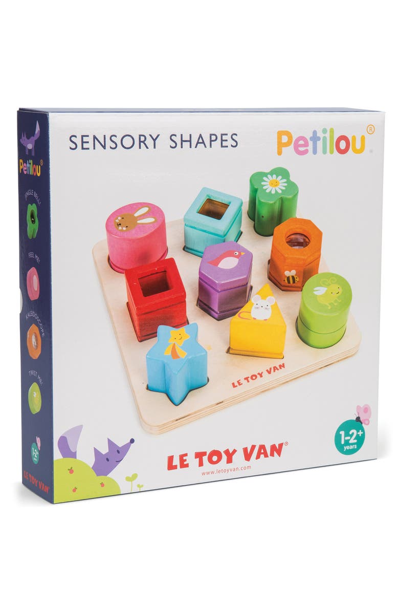 Le Toy Van Petilou Sensory Shapes Toy, Main, color, 