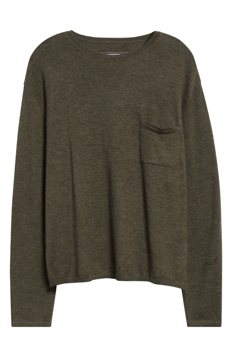 Acne Studios Cashmere Sweater, Alternate, color, Khaki Green