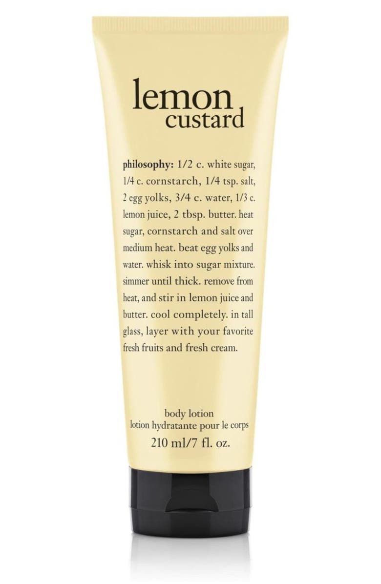 philosophy lemon custard body lotion, Main, color, 