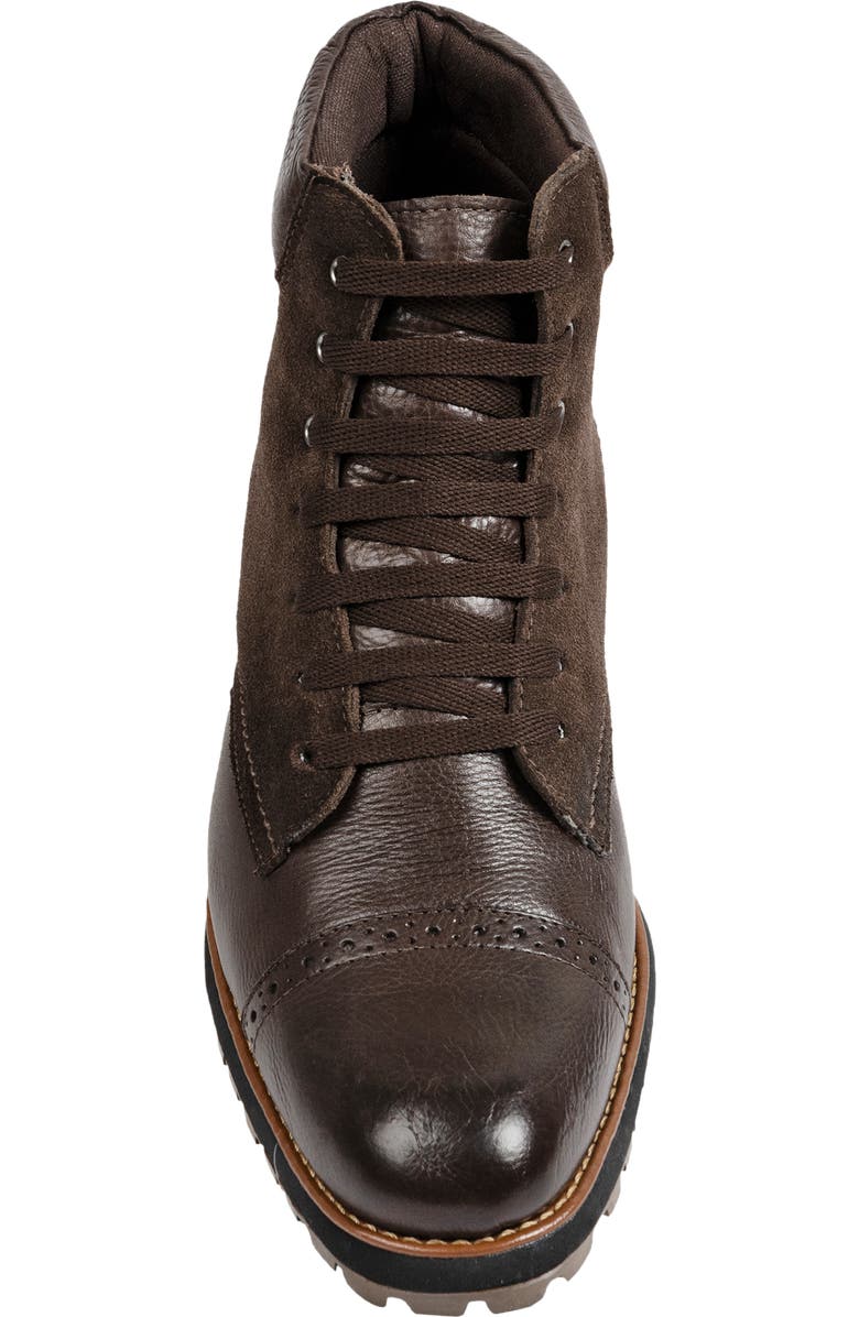 Sandro Moscoloni Randall Lace-Up Cap Toe Boot, Alternate, color,
