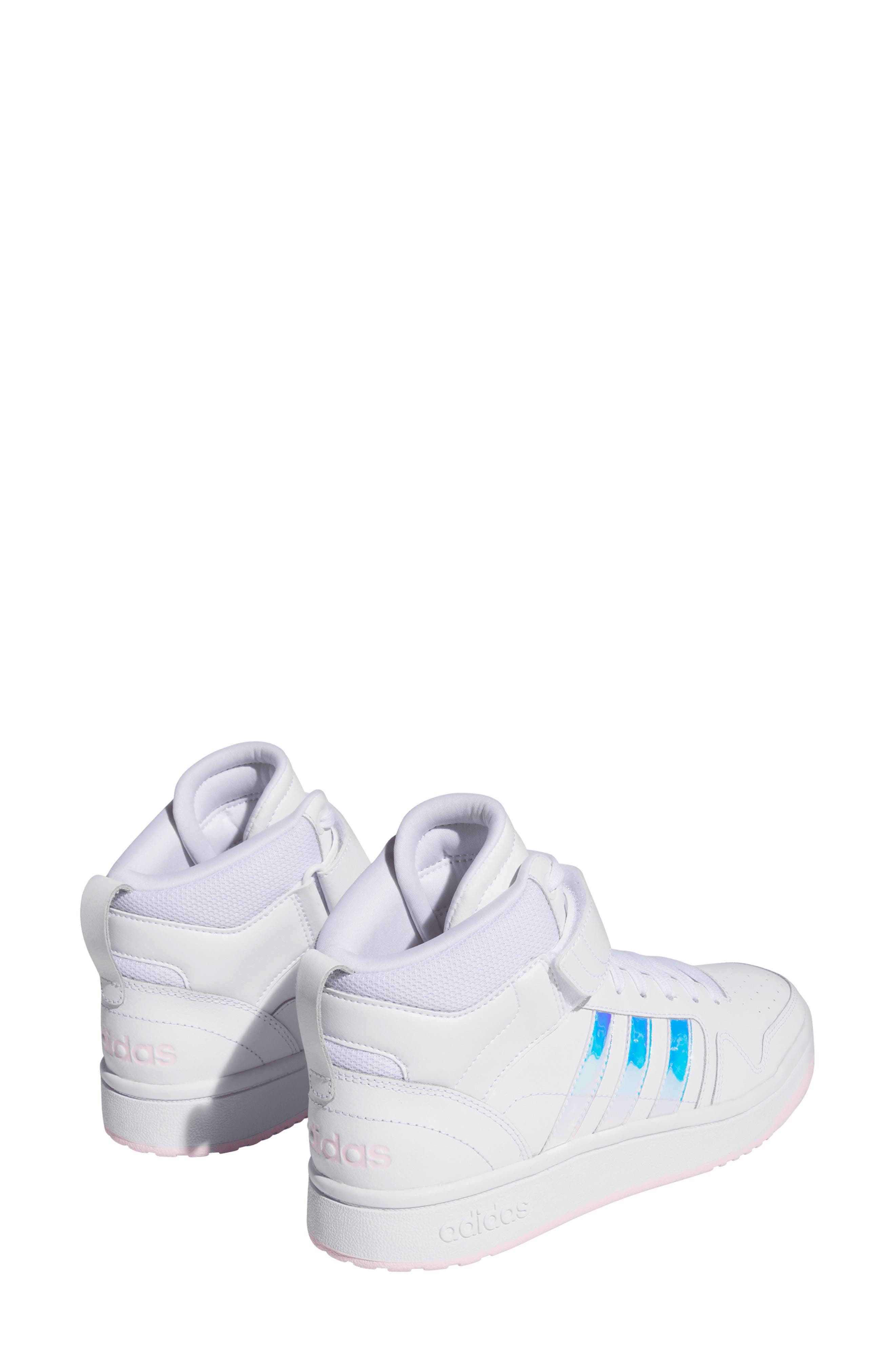 adidas Postmove Mid Sportswear Basketball Sneaker, Alternate, color, 