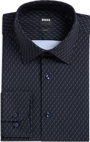 BOSS P-Hank-K Slim Fit Performance Shirt