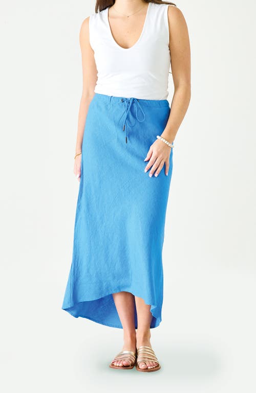 Voyageur By Mersea Aix Linen Maxi Skirt In White