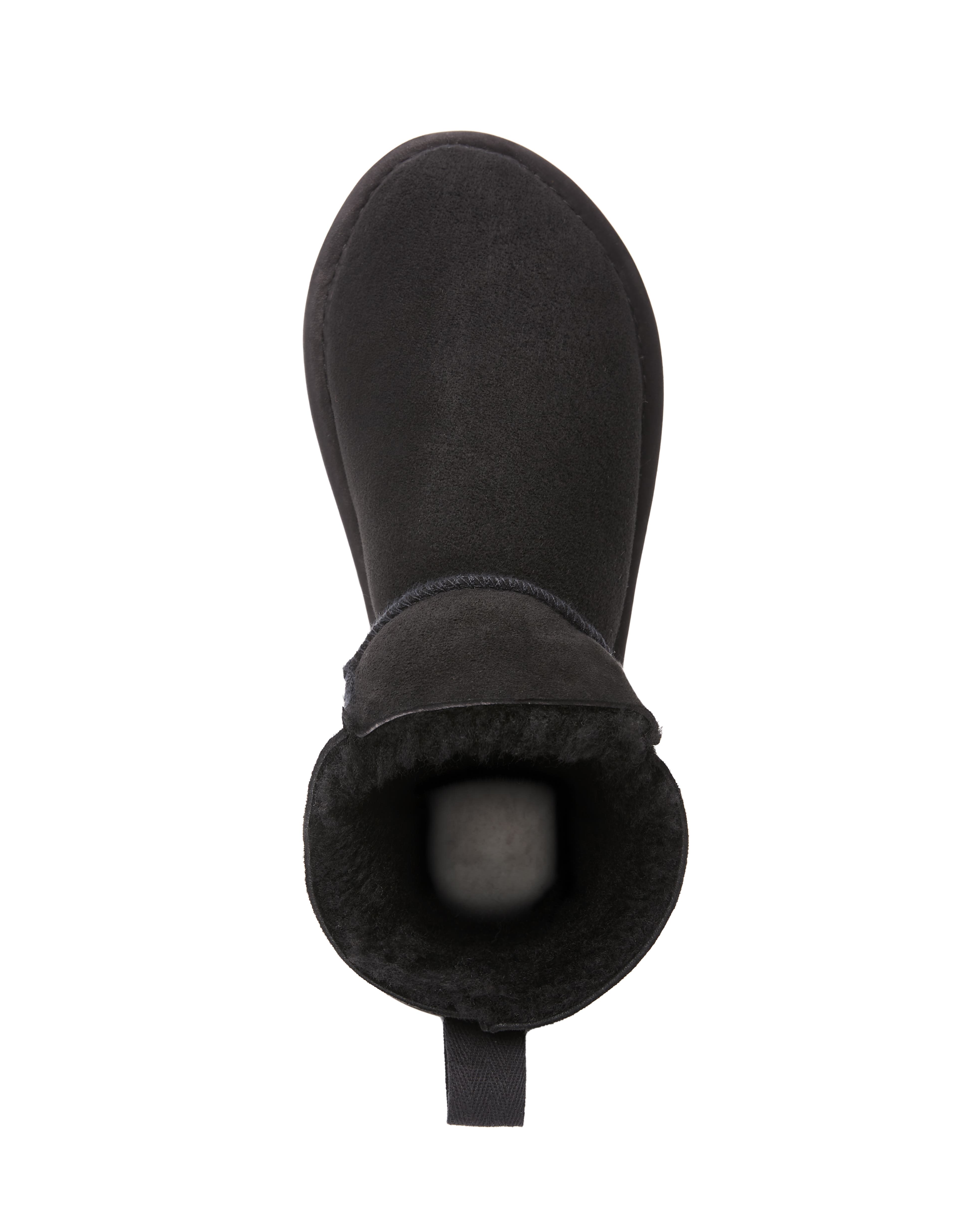 Celtic & Co. Celt Shearling Super Shortie Boots, Alternate, color, Black