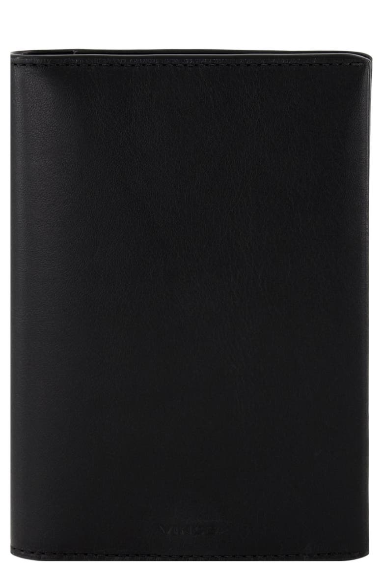 Vince Passport Case, Main, color, Black