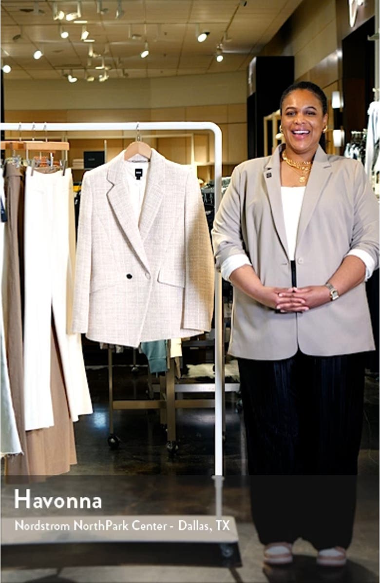 Jarinara 3 Tweed Blazer, sales video thumbnail