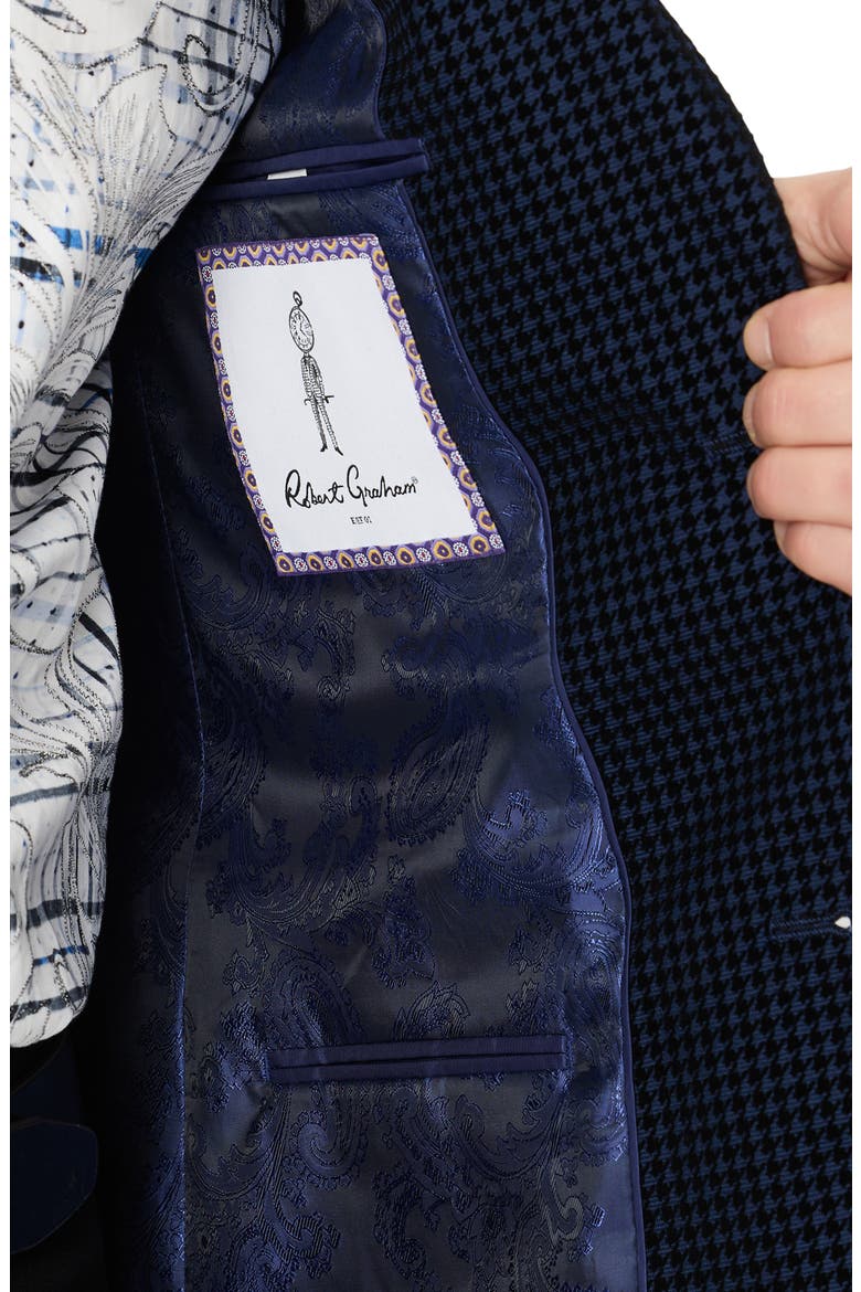Somerton Houndstooth Sportcoat, Alternate, color, NAVY