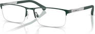 Emporio Armani 55mm Rectangle optical glasses