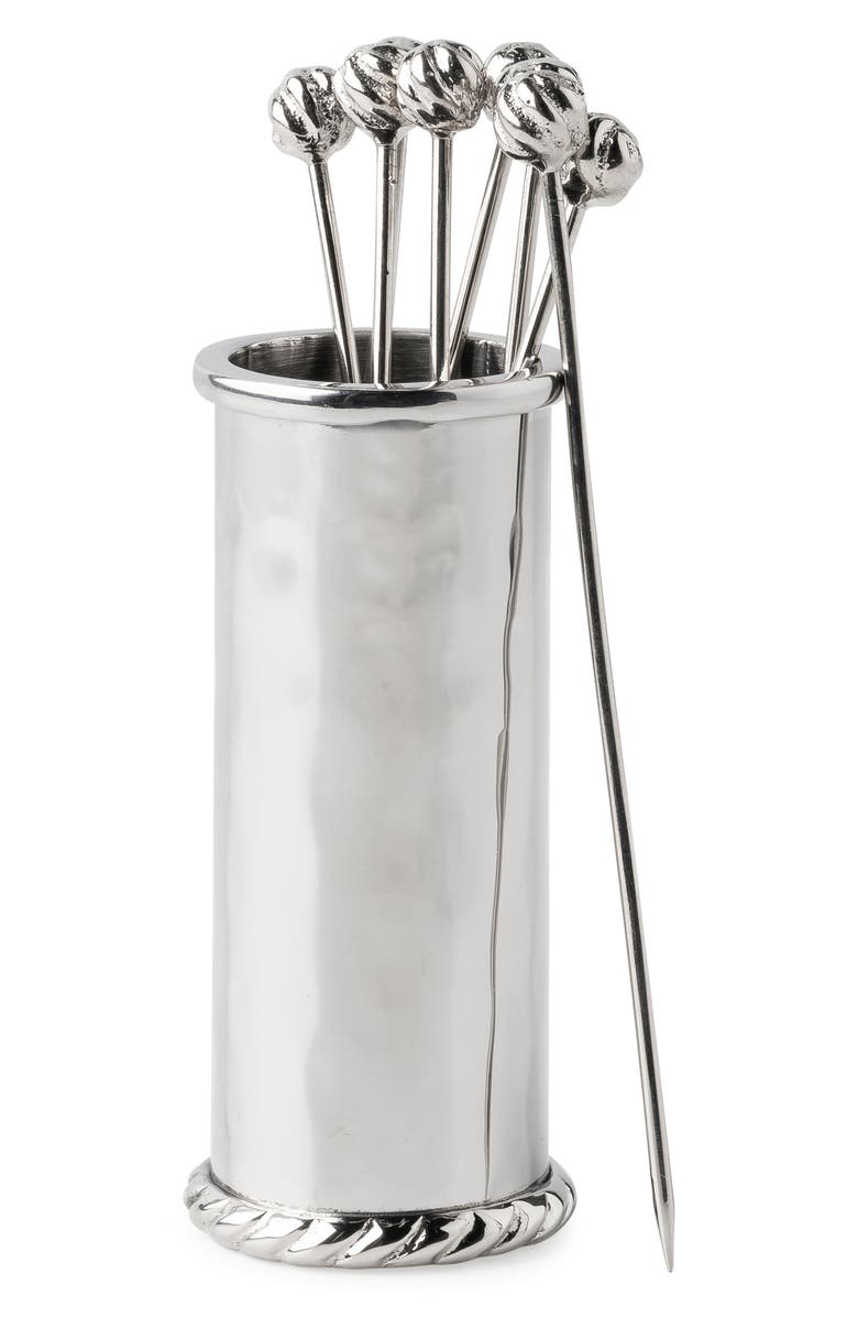 Juliska Graham Pick Holder, Alternate, color, Silver